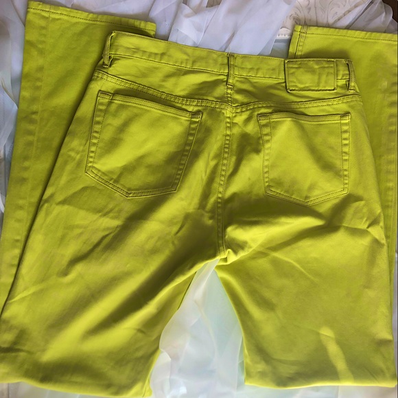 Marc by Marc Jacobs Neon Green/Yellow Chinos - Picture 3 of 11